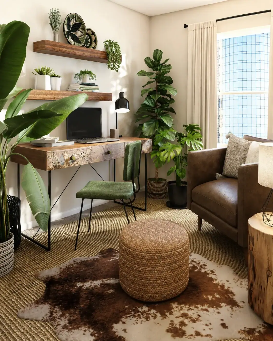 Professionally styled modern home interior